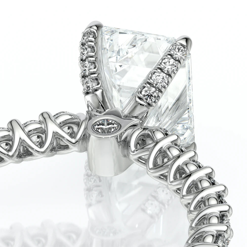 Lumino 801Emd4 20 14K White Gold Emerald
