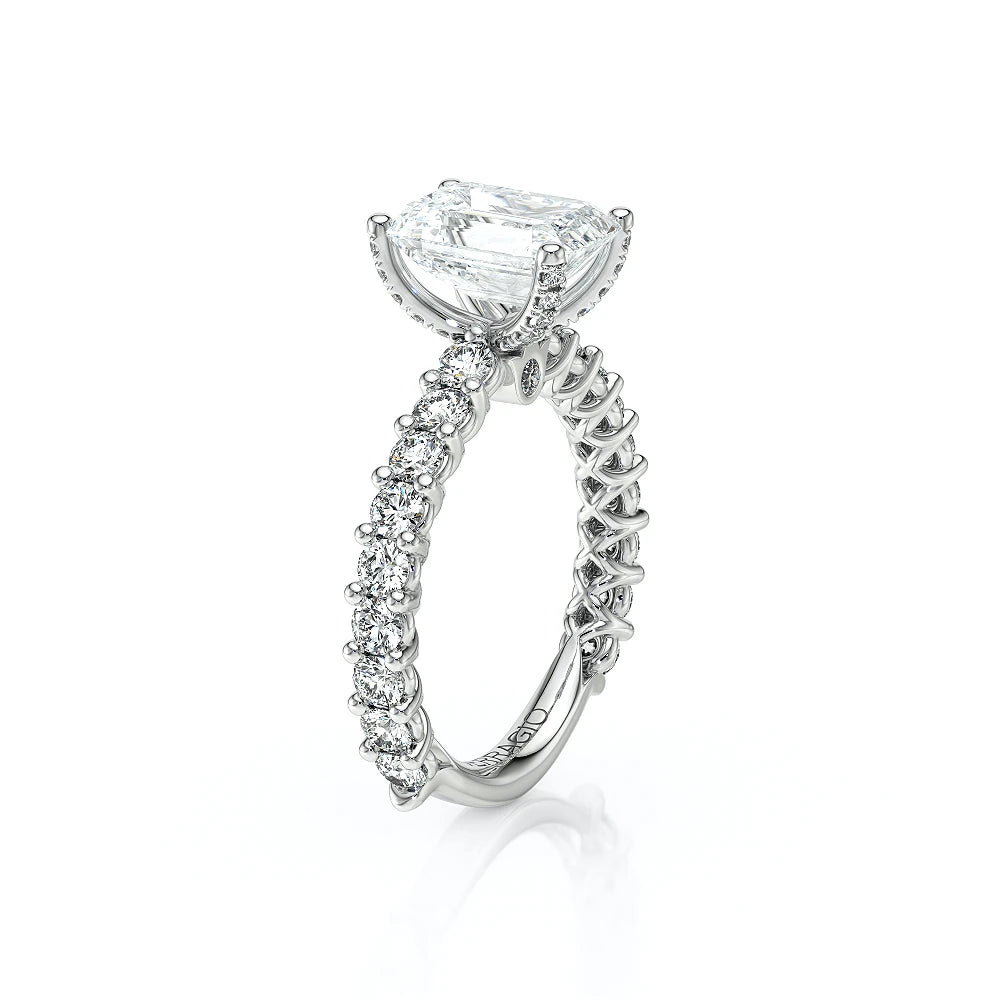 Lumino 801Emd4 25 18K White Gold Emerald