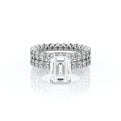 Lumino 801Emd4 25 18K White Gold Emerald