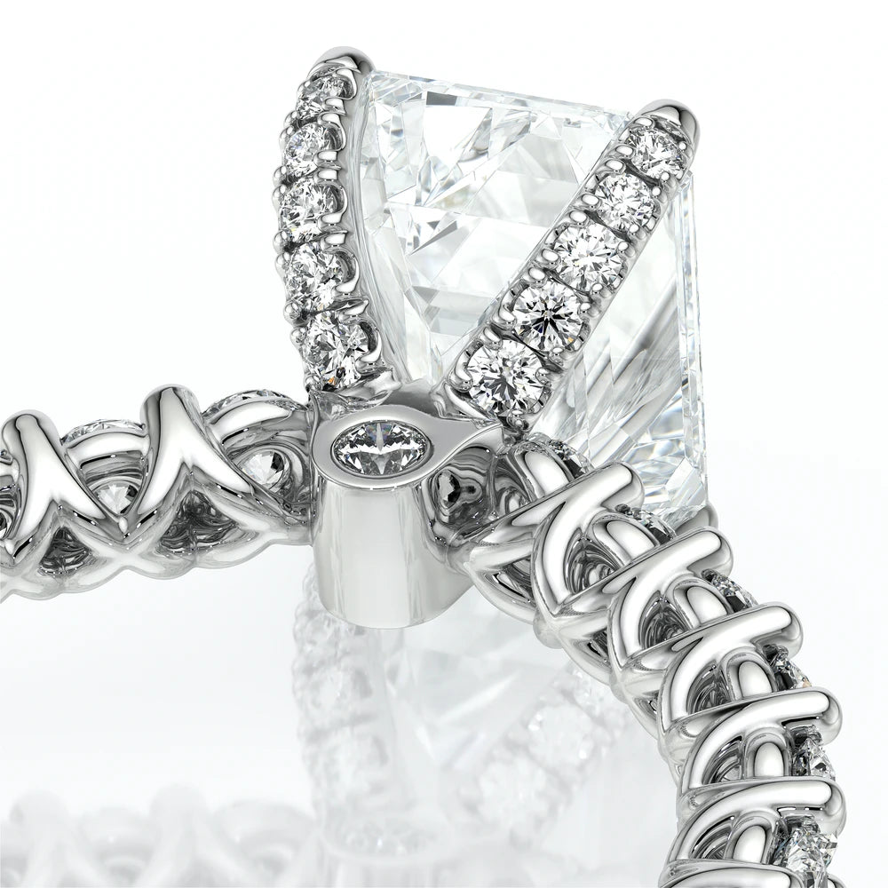 Lumino 801Emd4 25 14K White Gold Emerald