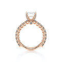 Lumino 801Emd4 25 18K Rose Gold Emerald