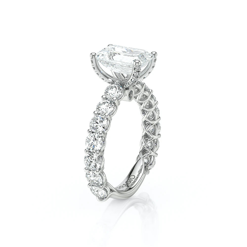Lumino 801Emd4 35 18K White Gold Emerald