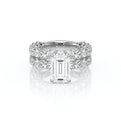 Lumino 801Emd4 35 18K White Gold Emerald