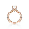 Lumino 801Emd4 35 18K Rose Gold Emerald