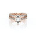Lumino 801Mqd4 25 18K Rose Gold Marquise
