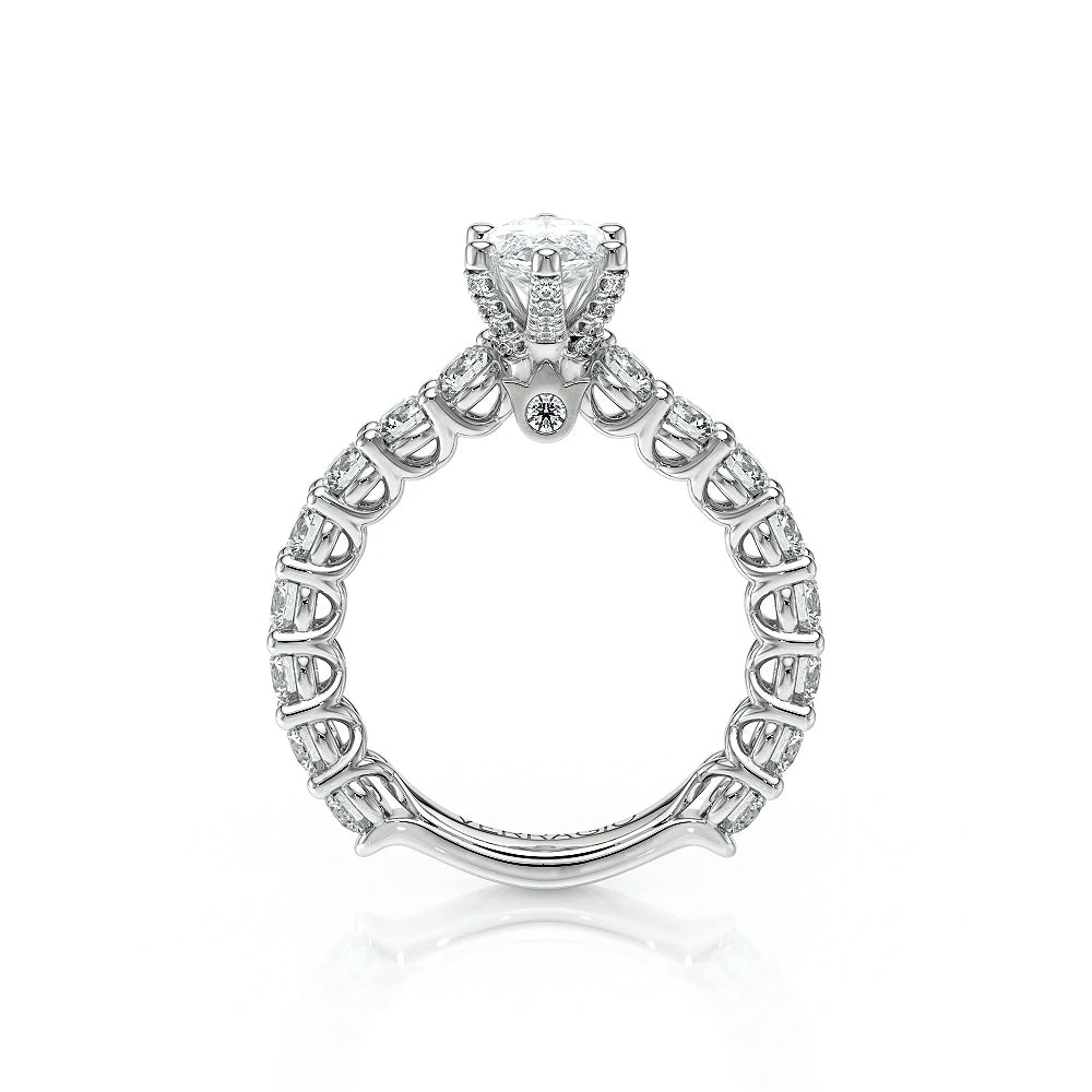 Lumino 801Mqd4 30 14K White Gold Marquise