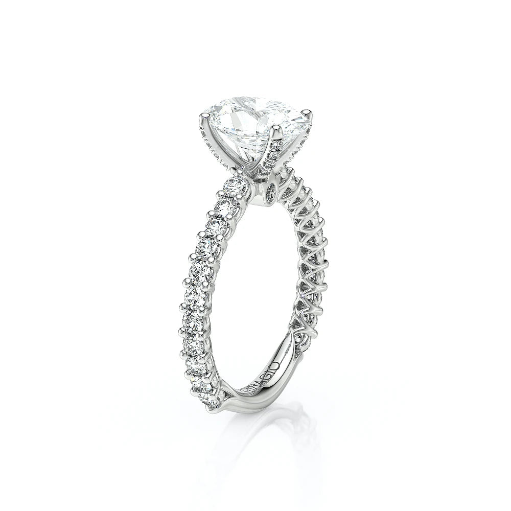 Lumino 801Ovd4 20 14K White Gold Oval