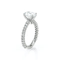 Lumino 801Ovd4 20 18K White Gold Oval