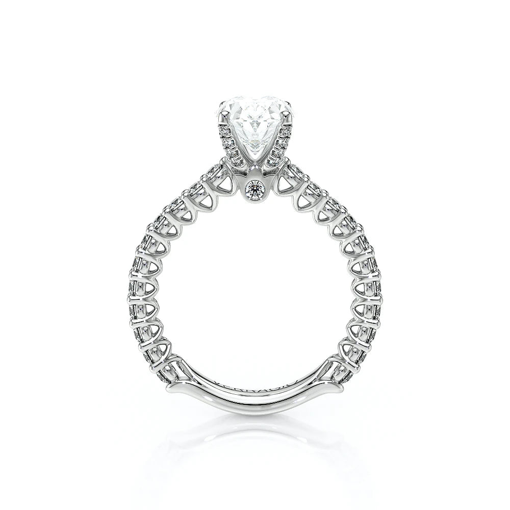 Lumino 801Ovd4 20 18K White Gold Oval