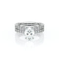 Lumino 801Ovd4 20 18K White Gold Oval