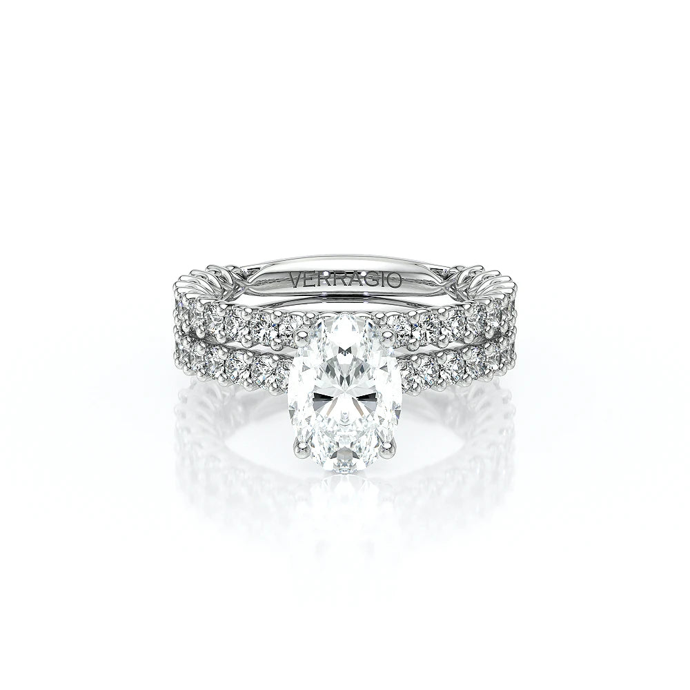 Lumino 801Ovd4 20 18K White Gold Oval