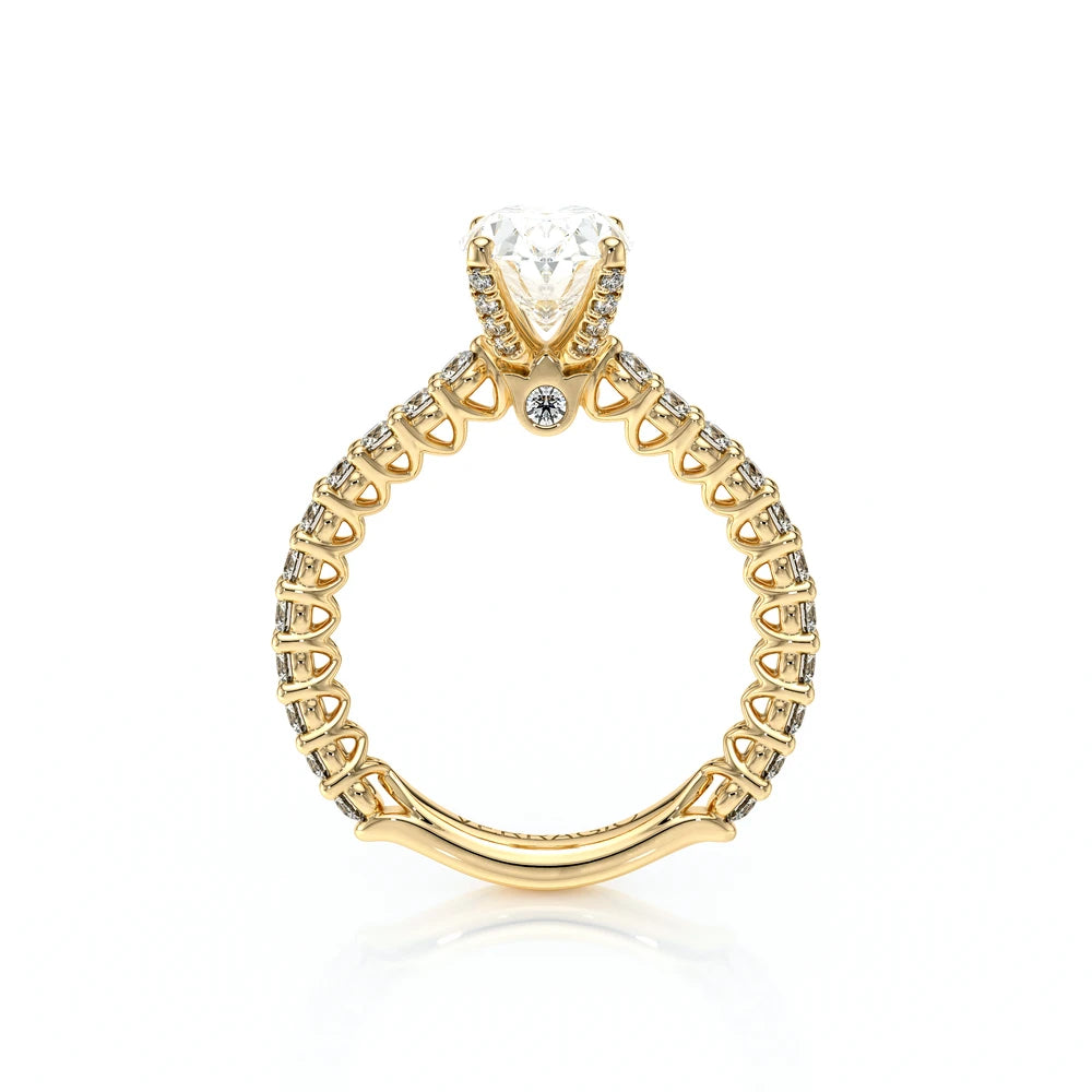 Lumino 801Ovd4 20 18K Yellow Gold Oval