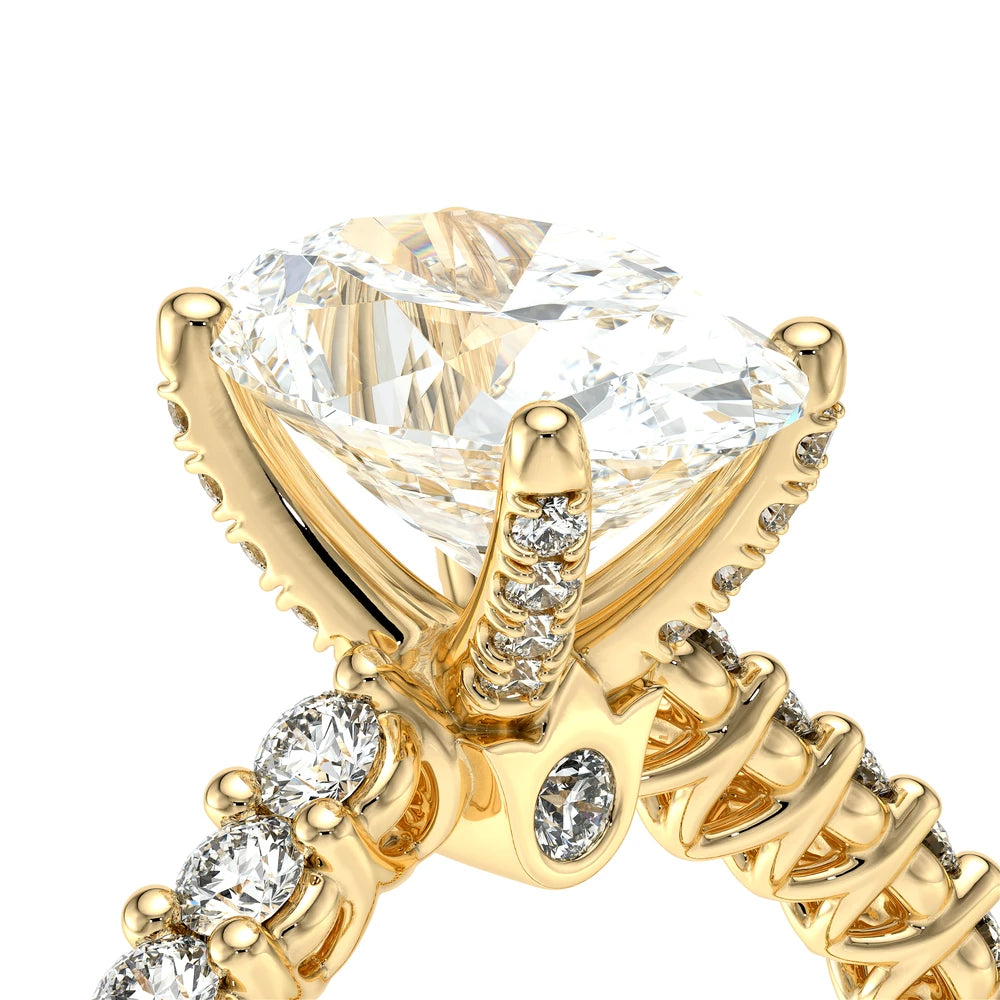 Lumino 801Ovd4 20 14K Yellow Gold Oval