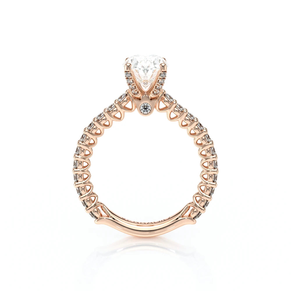Lumino 801Ovd4 20 18K Rose Gold Oval