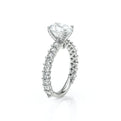 Lumino 801Ovd4 25 18K White Gold Oval