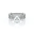 Lumino 801Ovd4 25 18K White Gold Oval