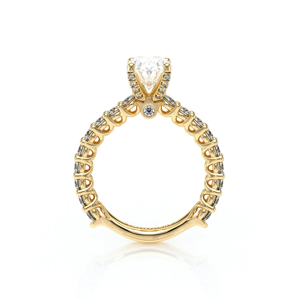 Lumino 801Ovd4 25 18K Yellow Gold Oval