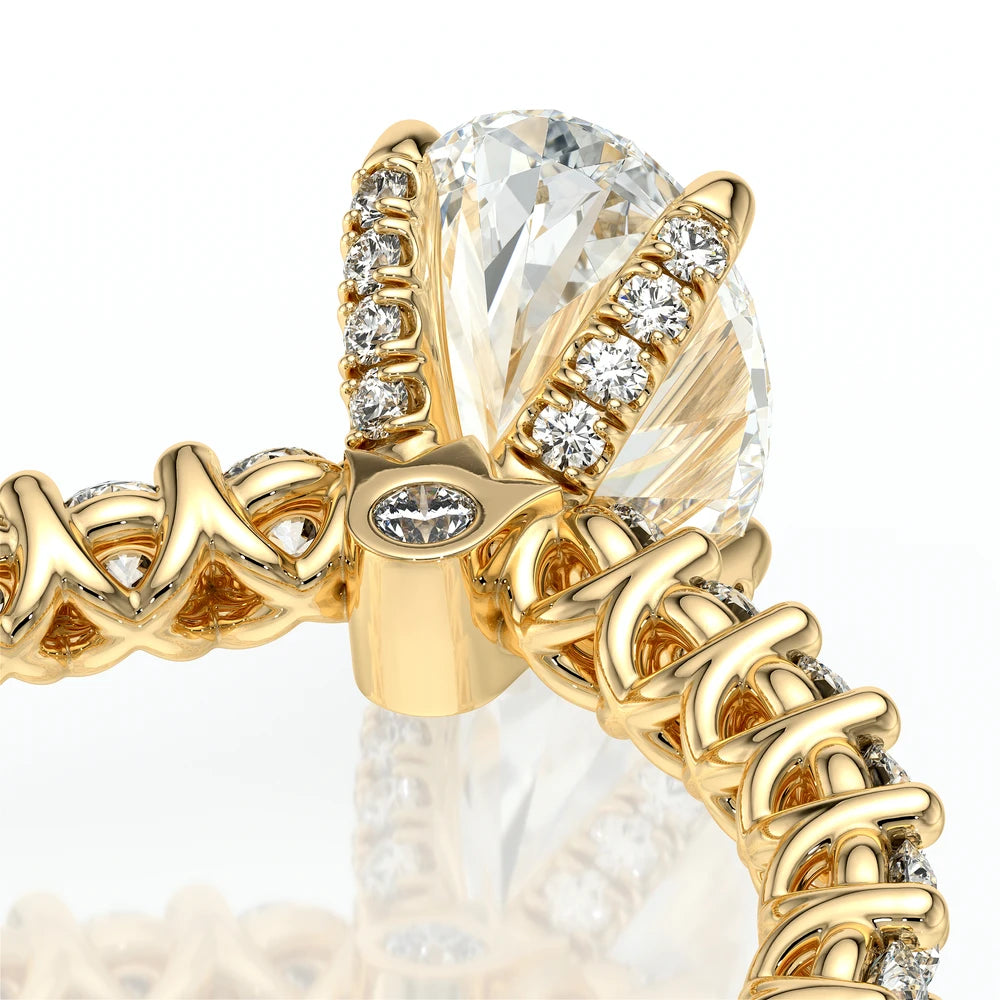 Lumino 801Ovd4 25 18K Yellow Gold Oval