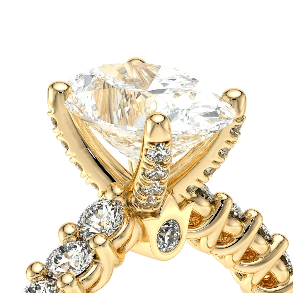 Lumino 801Ovd4 25 14K Yellow Gold Oval