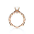 Lumino 801Ovd4 25 14K Rose Gold Oval