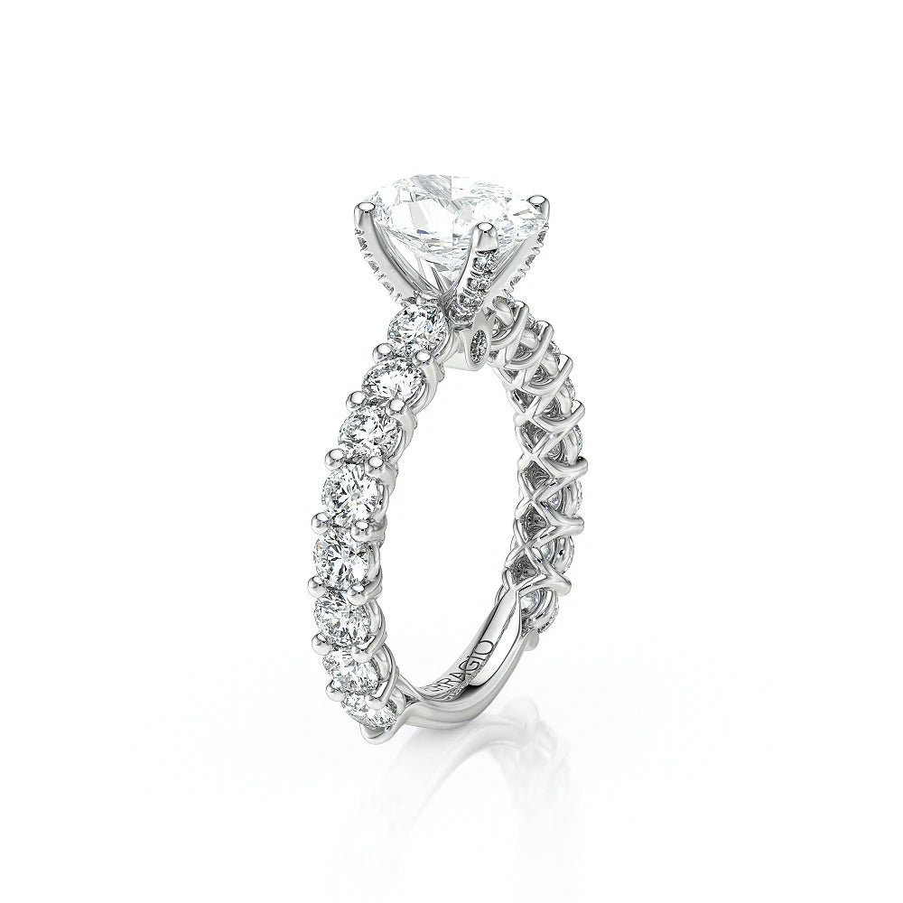 Lumino 801Ovd4 30 18K White Gold Oval