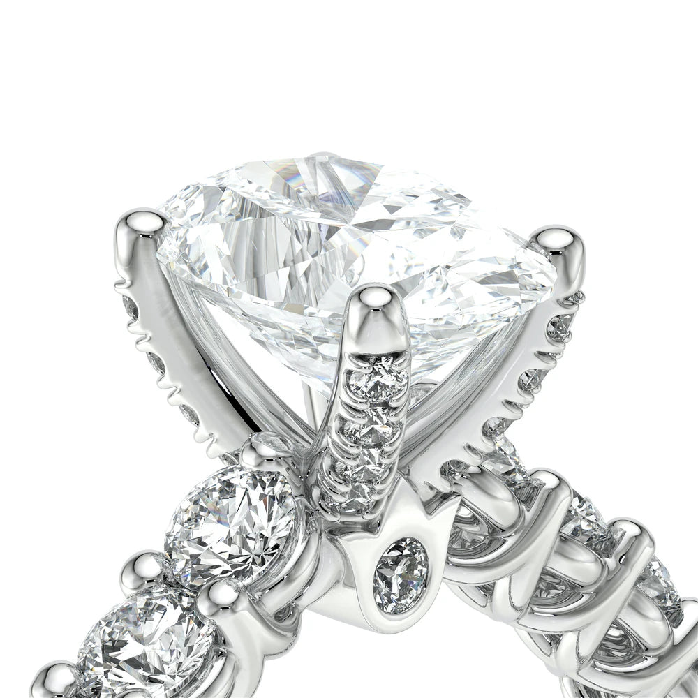 Lumino 801Ovd4 30 18K White Gold Oval