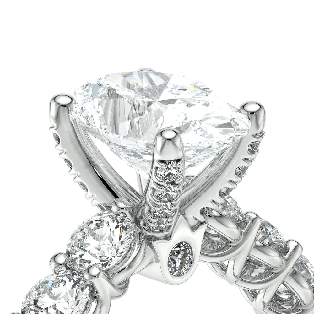 Lumino 801Ovd4 35 14K White Gold Oval