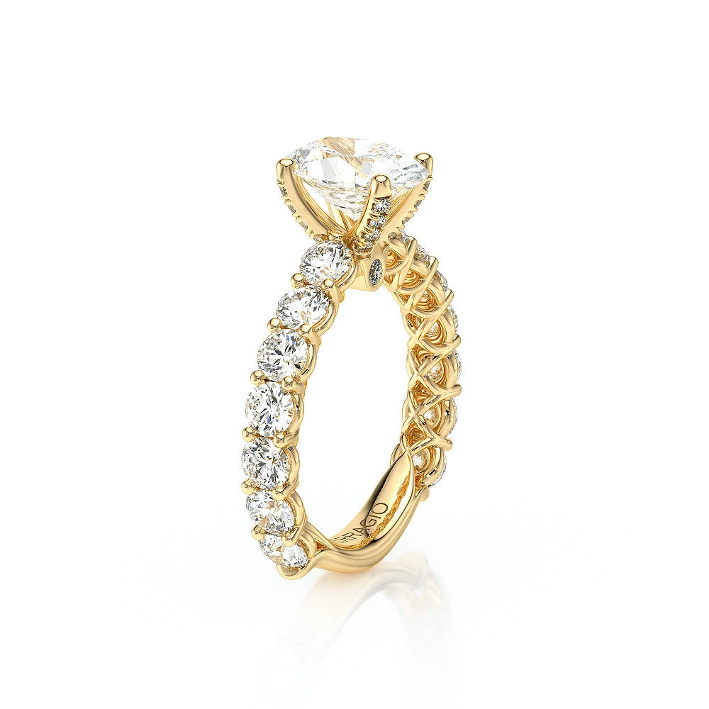 Lumino 801Ovd4 35 14K Yellow Gold Oval