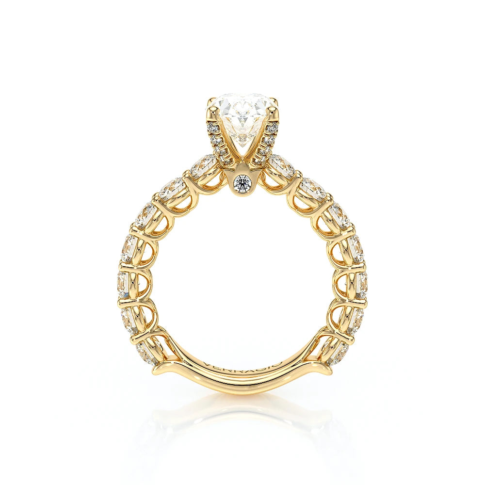 Lumino 801Ovd4 35 14K Yellow Gold Oval