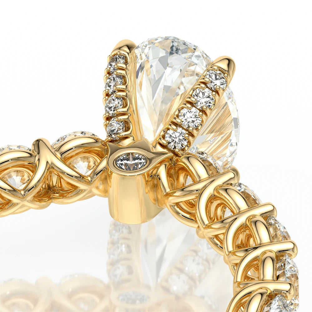 Lumino 801Ovd4 35 14K Yellow Gold Oval