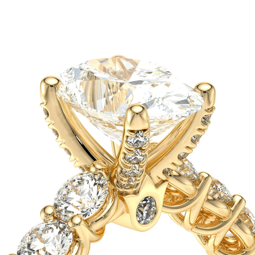 Lumino 801Ovd4 35 14K Yellow Gold Oval