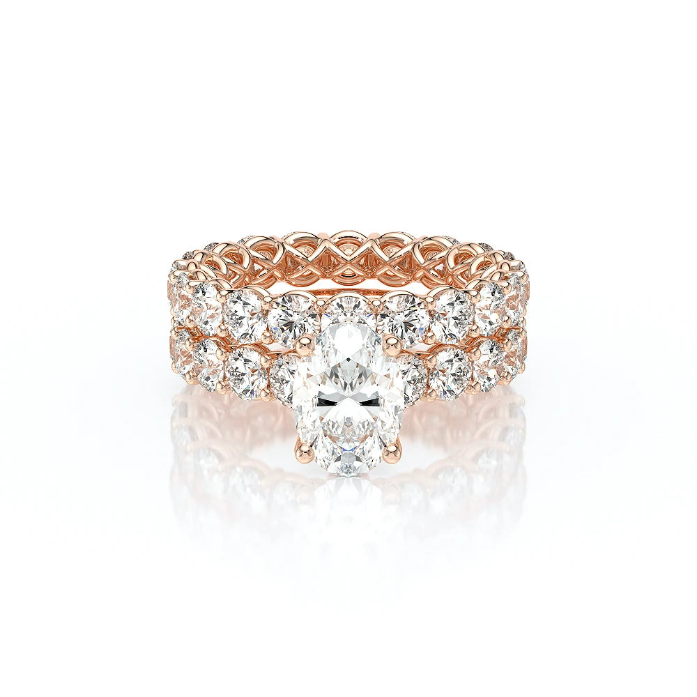 Lumino 801Ovd4 35 18K Rose Gold Oval