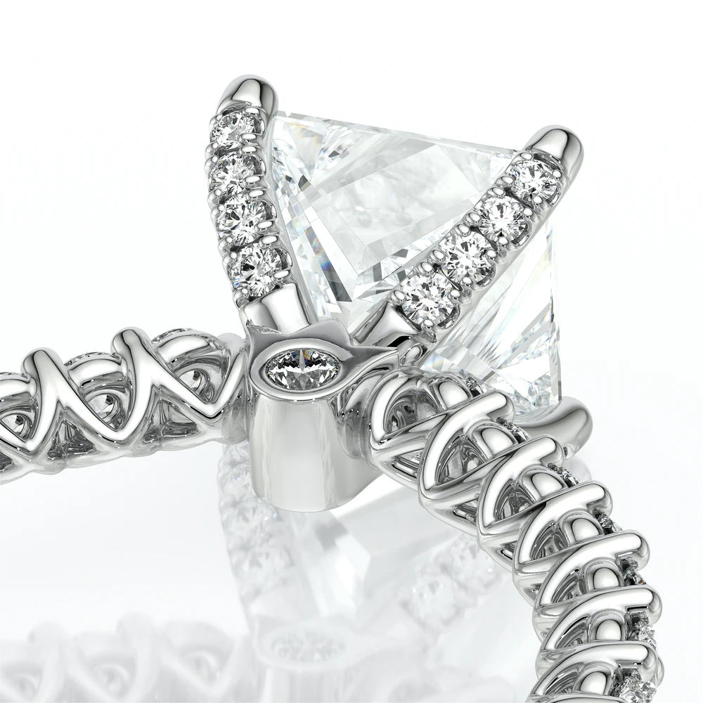 Lumino 801Prd4 20 18K White Gold Princess