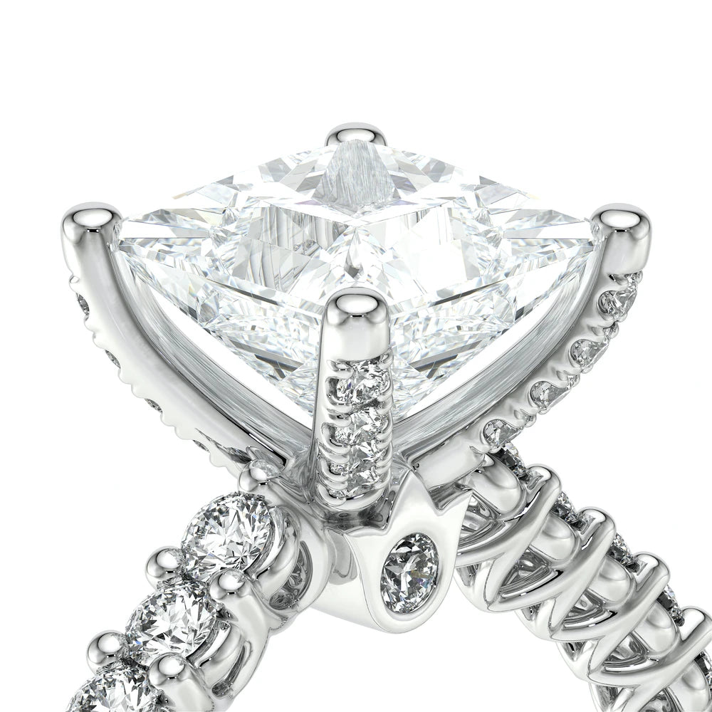 Lumino 801Prd4 20 14K White Gold Princess