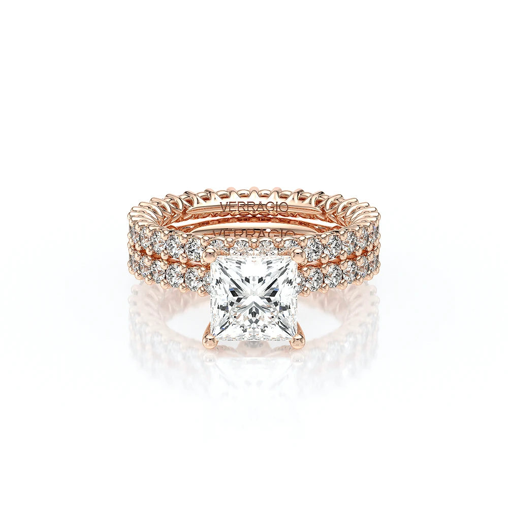 Lumino 801Prd4 20 14K Rose Gold Princess