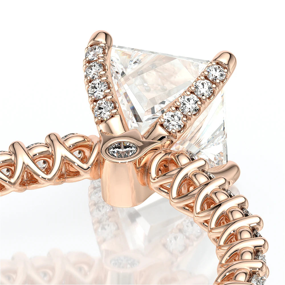 Lumino 801Prd4 20 14K Rose Gold Princess