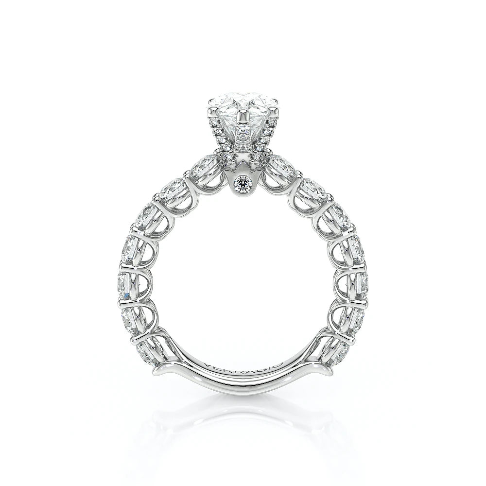 Lumino 801Psd4 35 18K White Gold Pear