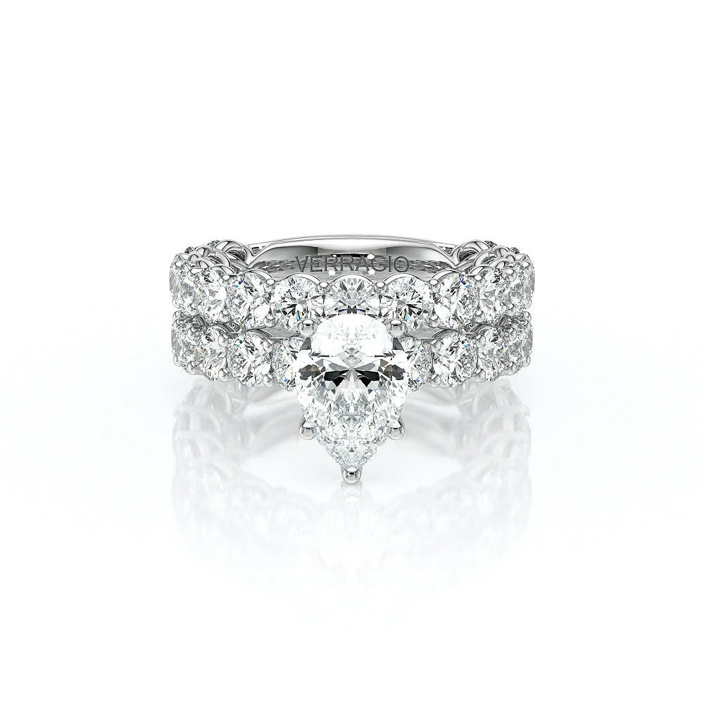 Lumino 801Psd4 35 14K White Gold Pear