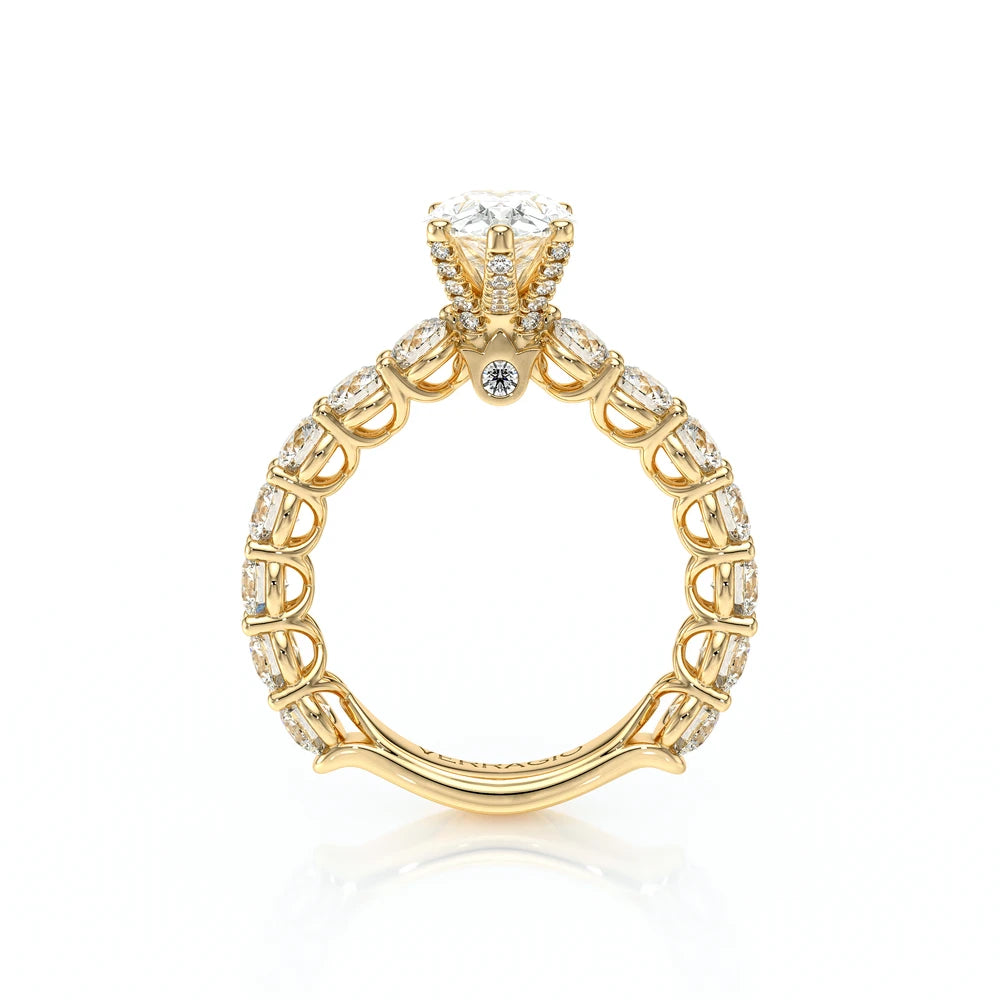 Lumino 801Psd4 35 14K Yellow Gold Pear