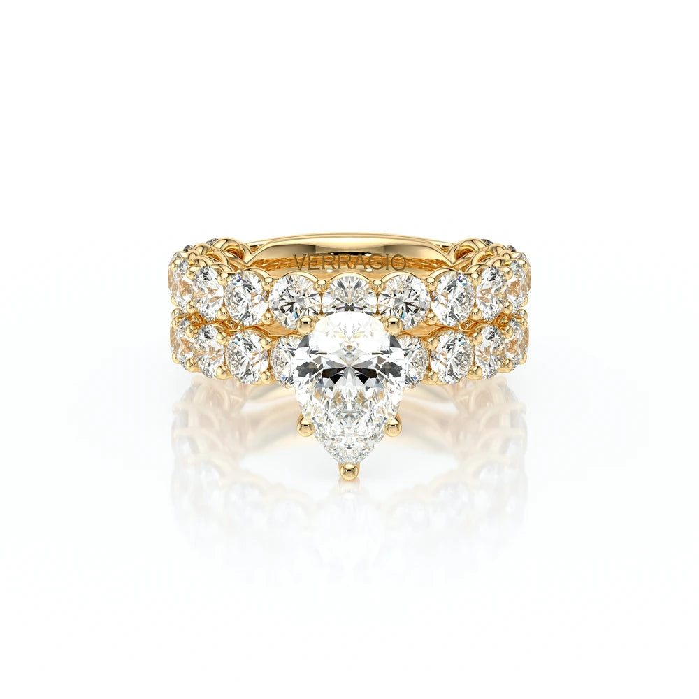 Lumino 801Psd4 35 14K Yellow Gold Pear