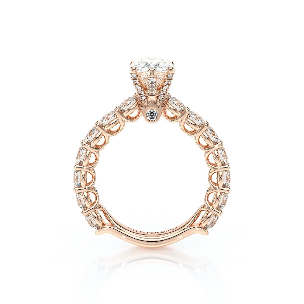 Lumino 801Psd4 35 18K Rose Gold Pear