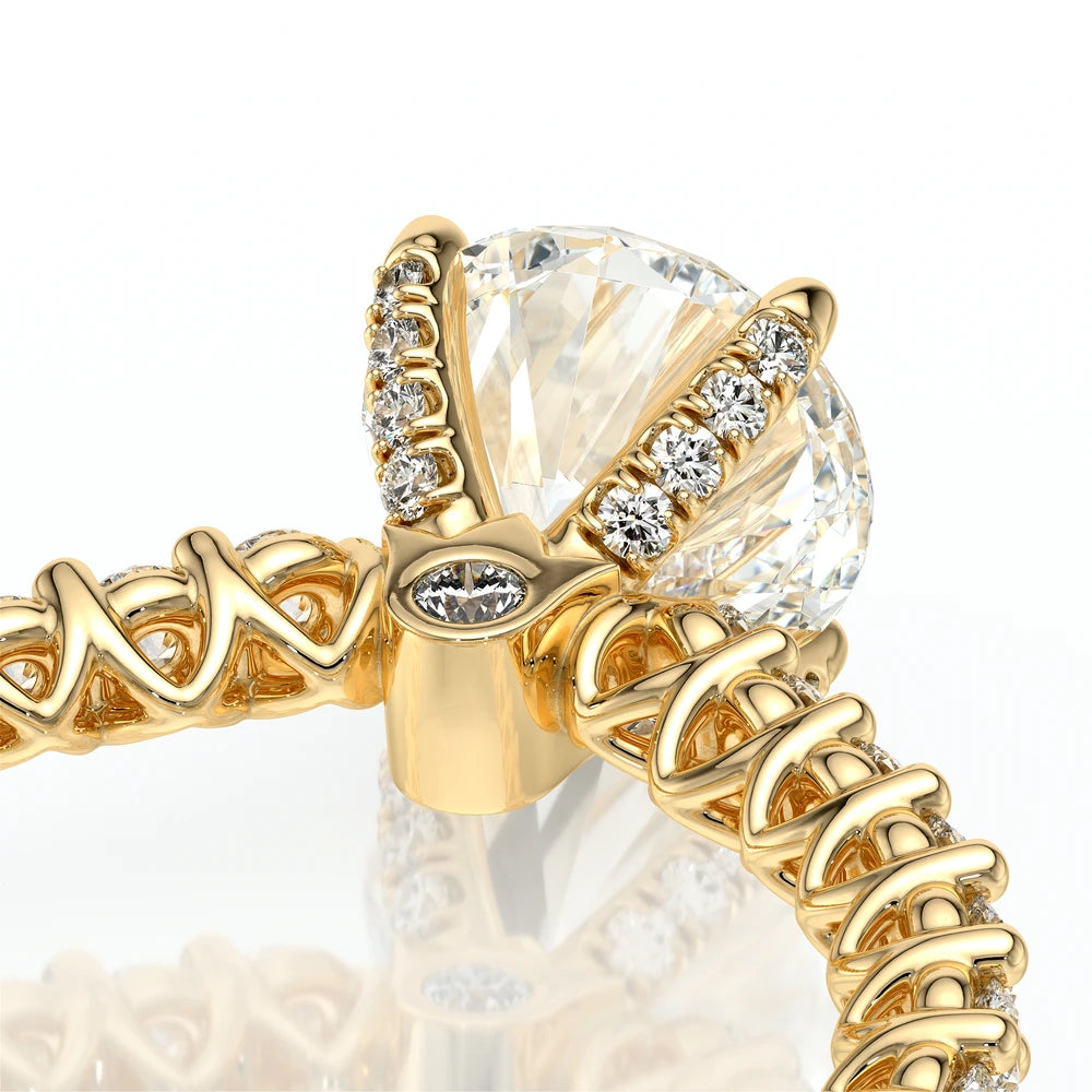 Lumino 801Rd4 20 14K Yellow Gold Round