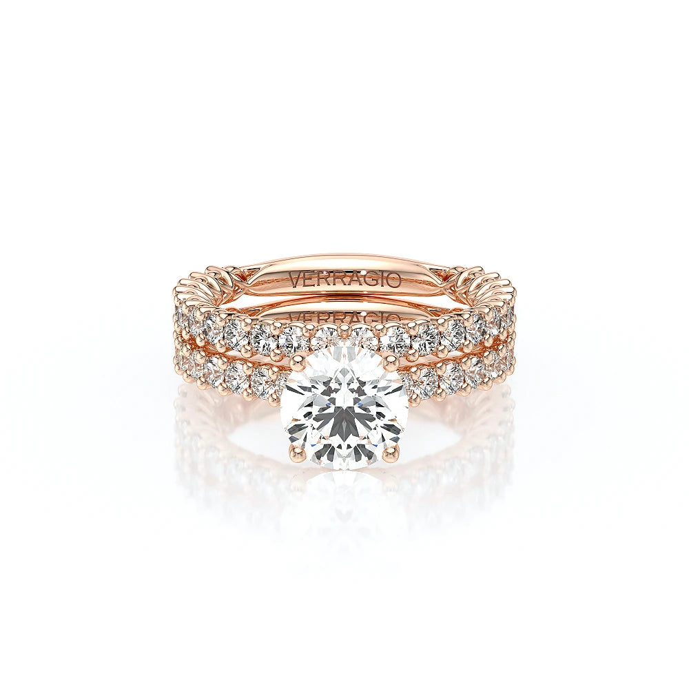 Lumino 801Rd4 20 14K Rose Gold Round