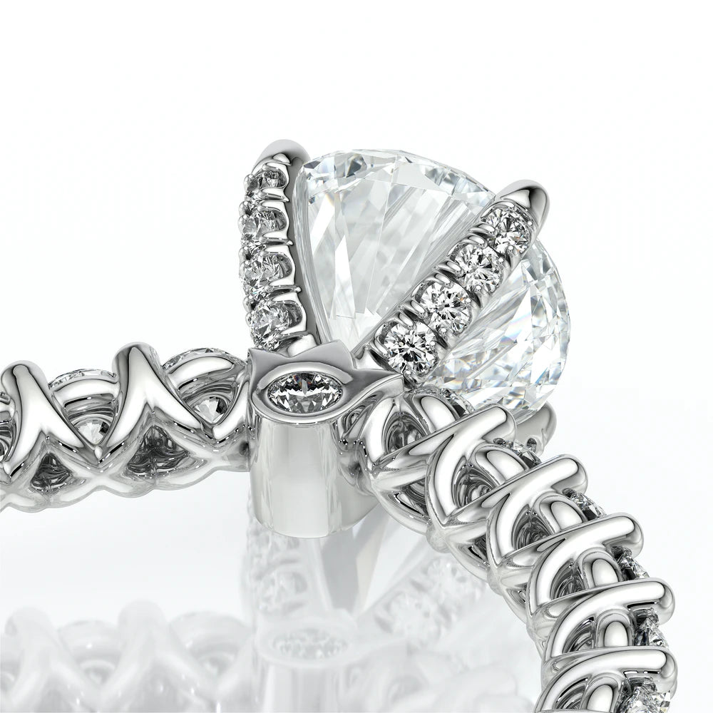 Lumino 801Rd4 25 18K White Gold Round
