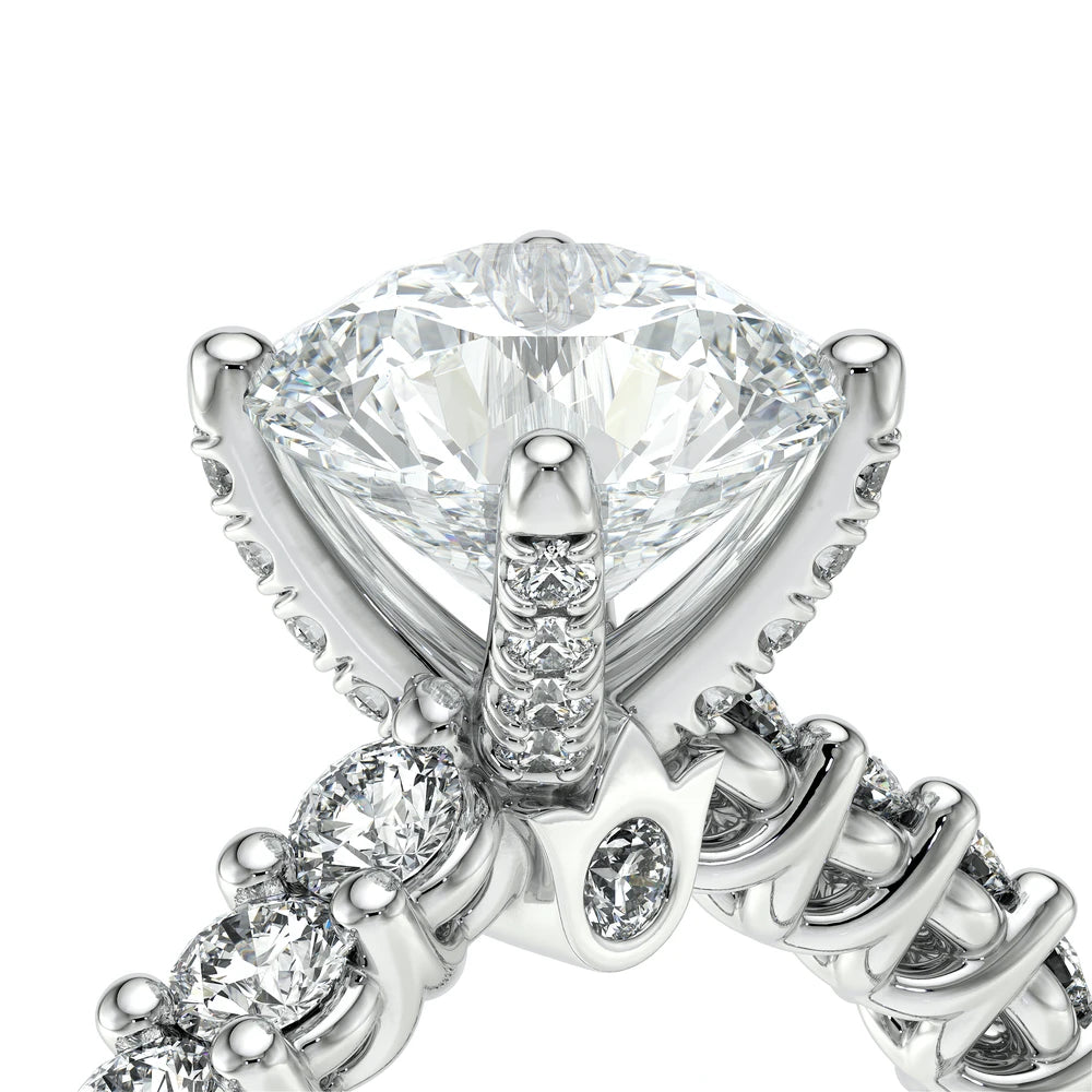 Lumino 801Rd4 25 14K White Gold Round