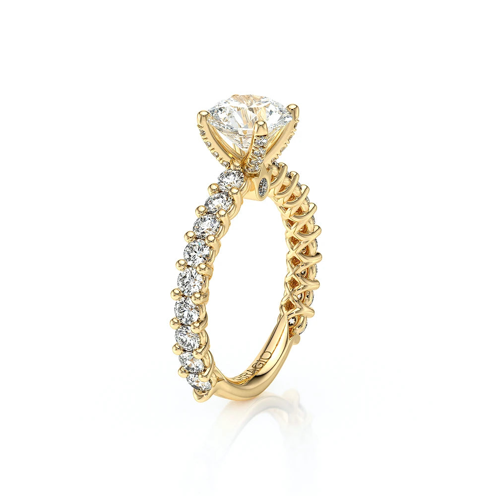 Lumino 801Rd4 25 14K Yellow Gold Round