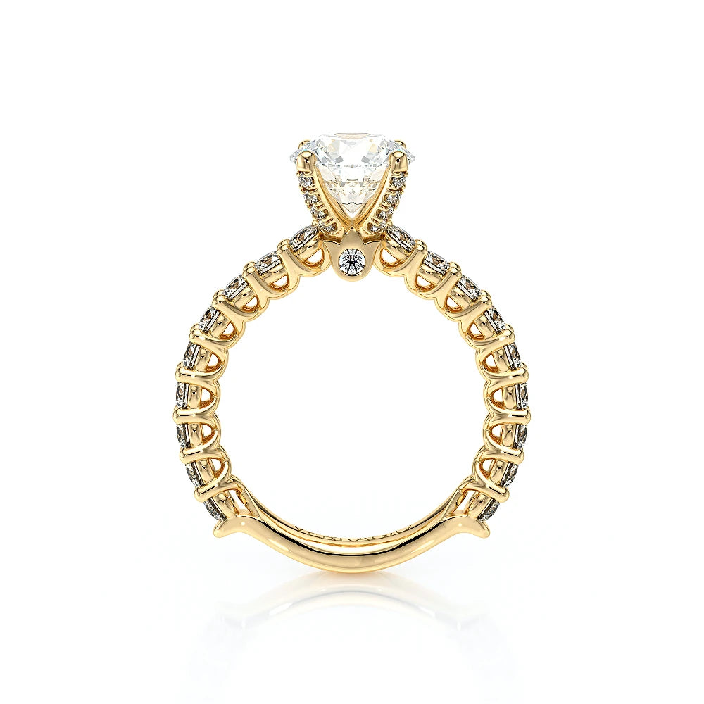 Lumino 801Rd4 25 14K Yellow Gold Round