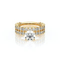 Lumino 801Rd4 25 18K Yellow Gold Round