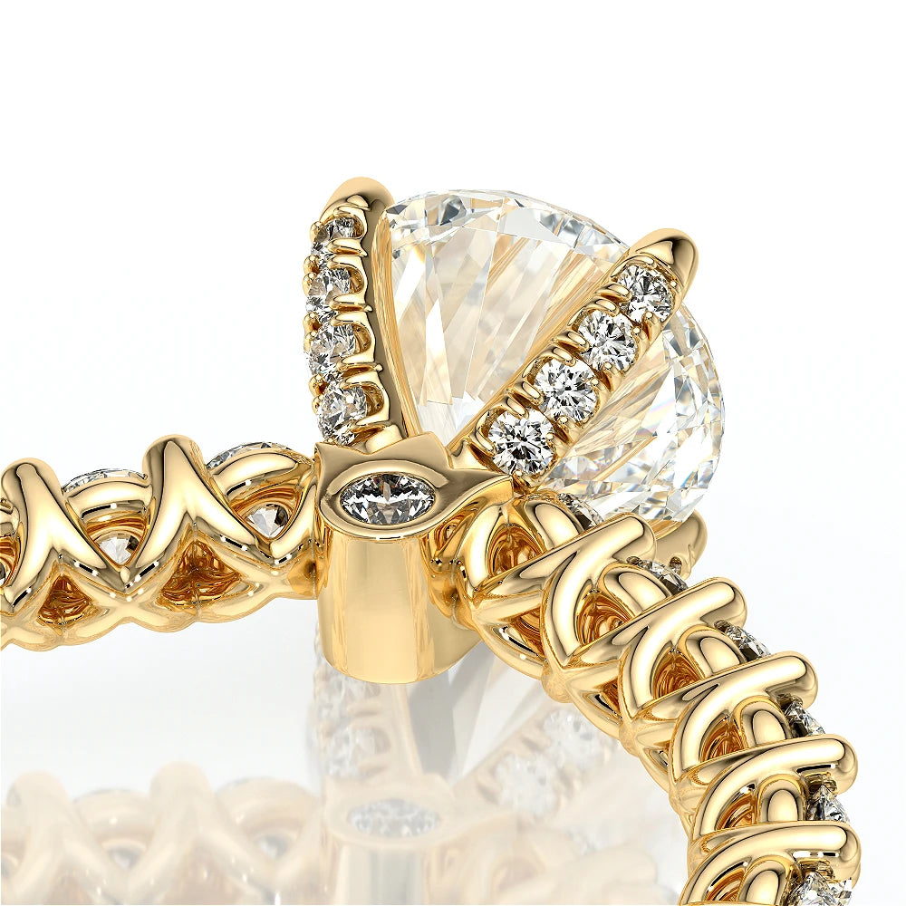 Lumino 801Rd4 25 18K Yellow Gold Round