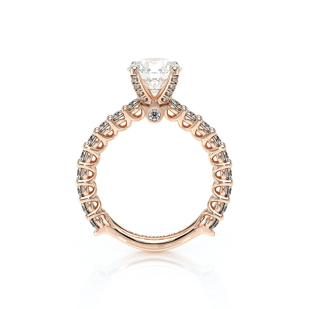 Lumino 801Rd4 25 18K Rose Gold Round